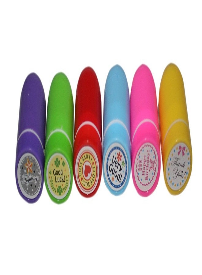 Abaj Kids Stamp Set Motivation Sticker School Scrapbooking Stamp DIY Teachers Self Inking Praise Reward Stamps - Image 4